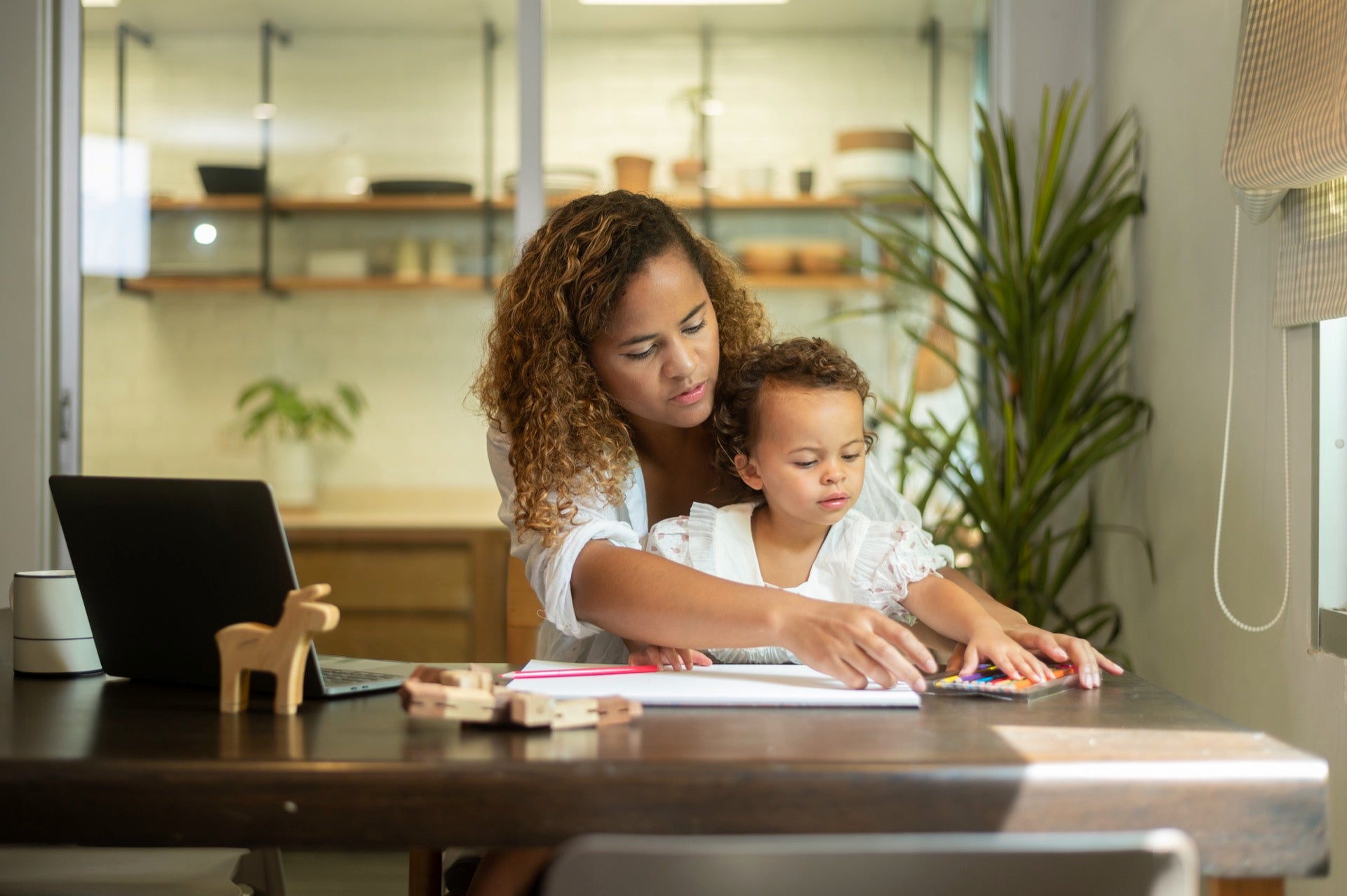 Pre-K Homeschooling Mom