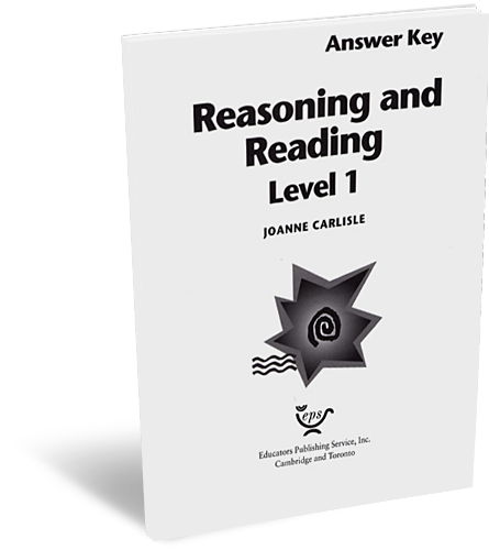 Reasoning & Reading: Level One Answer Key