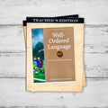 Well-Ordered Language Level 3A Teacher's Edition