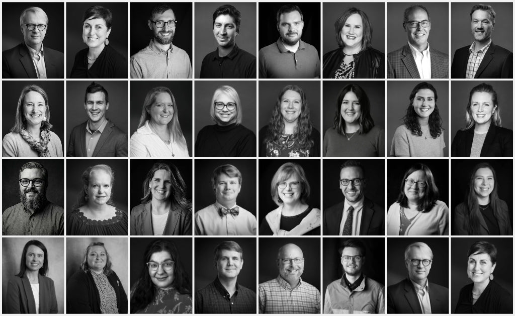Collage of the Classical Academic Press team