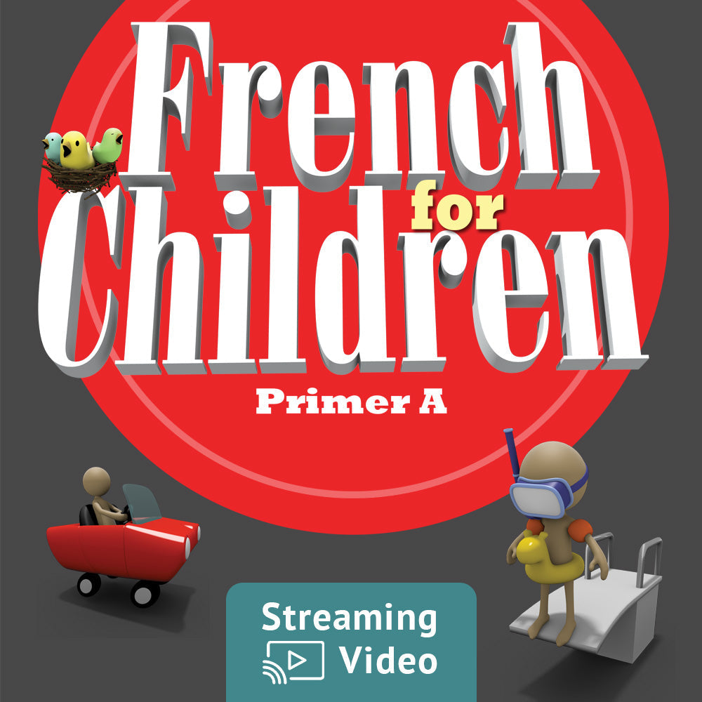 French for Children Primer A Video & Audio