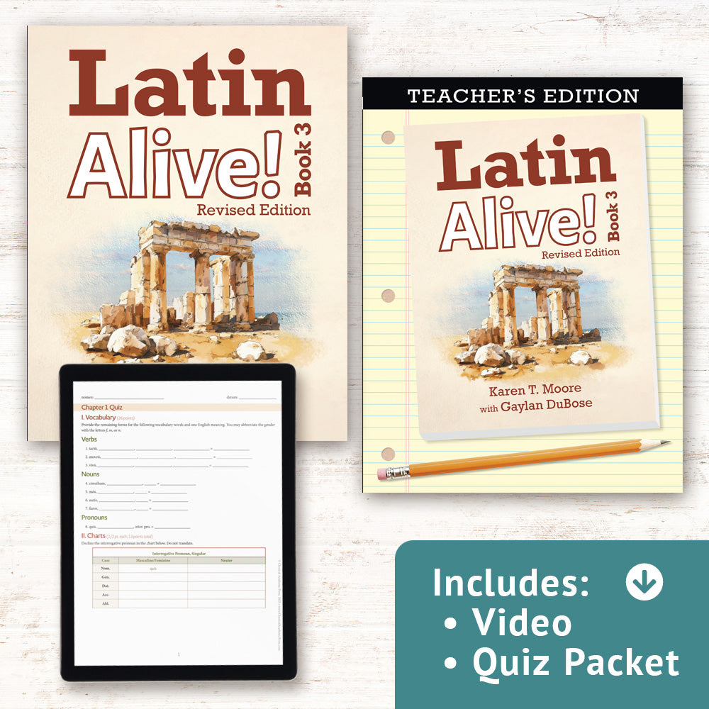 Latin Alive! Book 3 Revised Edition Program