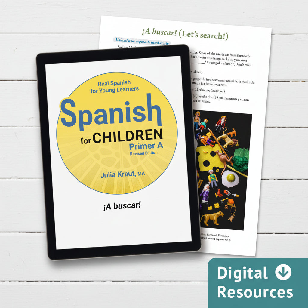 Spanish for Children Primer A Revised Edition Enrichment Resources