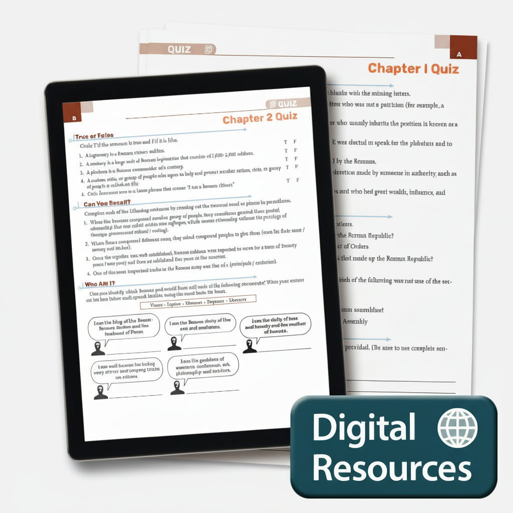 The Curious Historian Level 3A Bonus Digital Resources