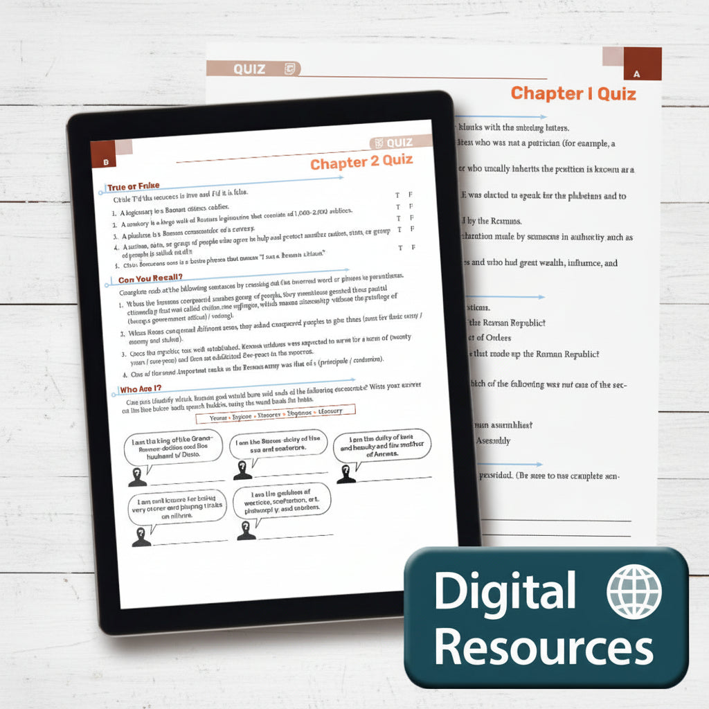 The Curious Historian Level 2B Bonus Digital Resources
