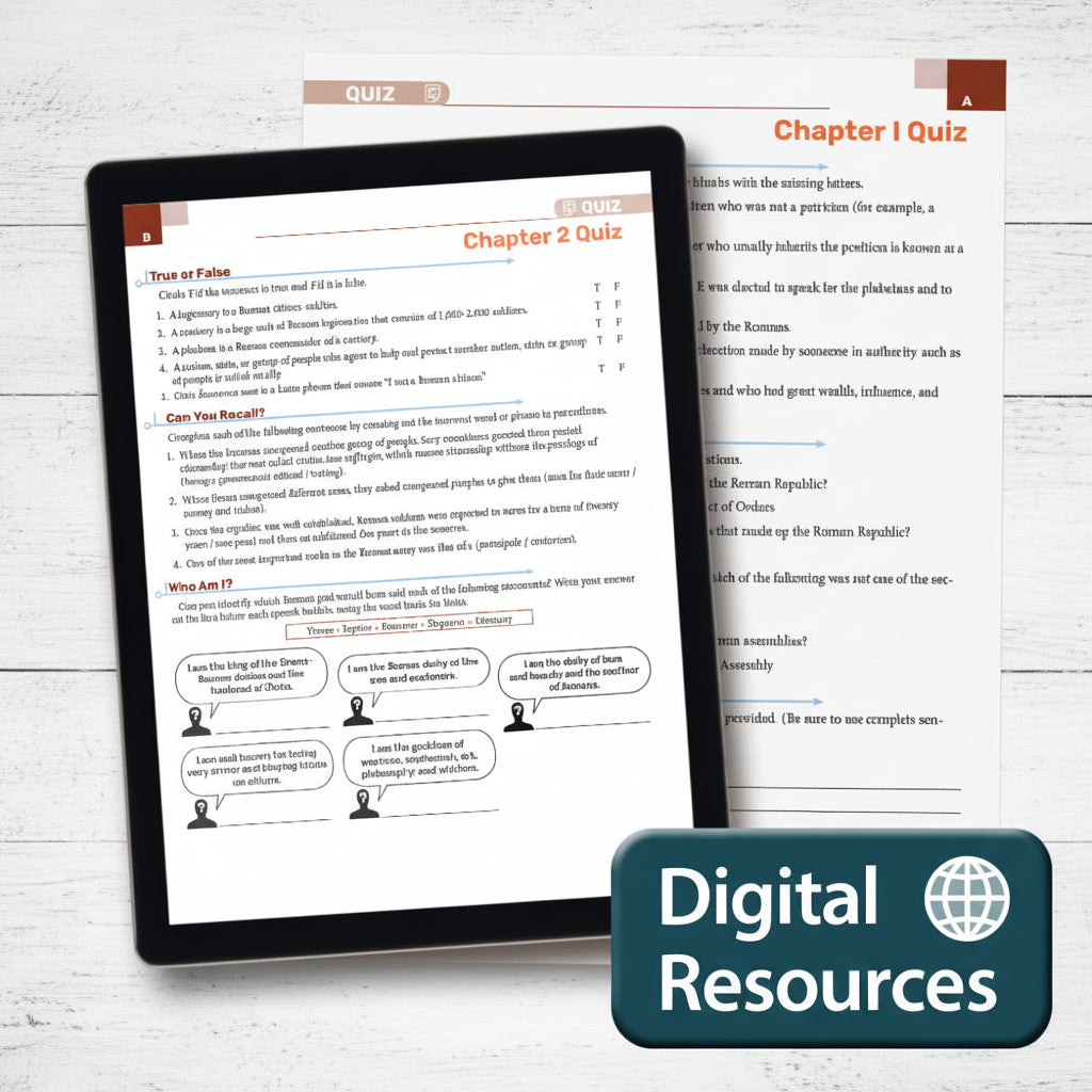 The Curious Historian Level 1A Bonus Digital Resources