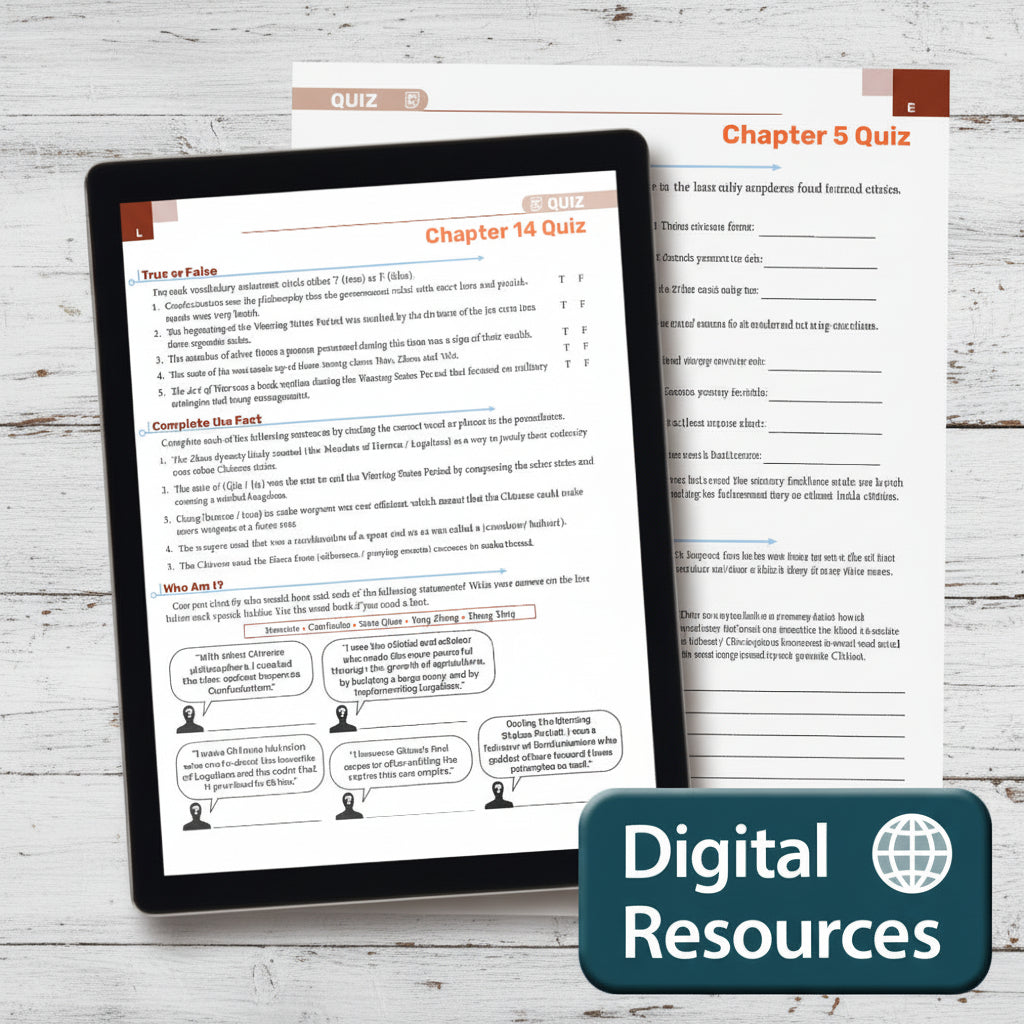 The Curious Historian Level 3B Bonus Digital Resources