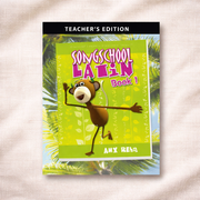 Song School Latin Book 1 Teacher's Edition (Portrait)