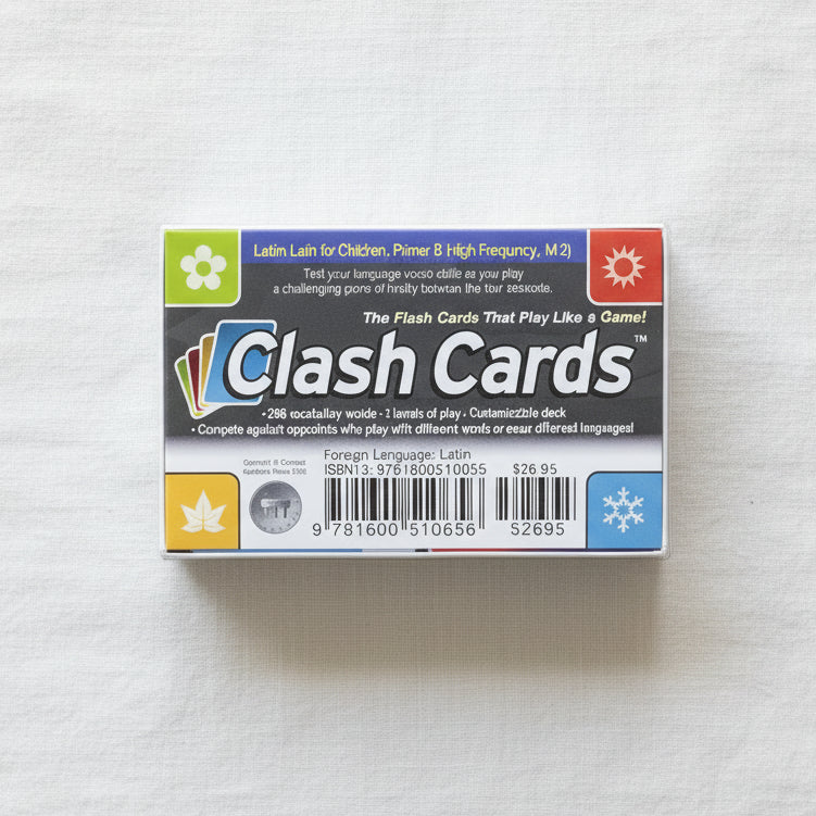 Clash Cards: Latin for Children Primer B (Level 2)