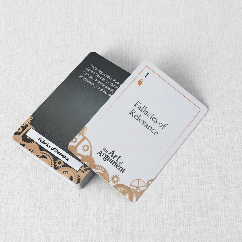 The Art of Argument Flashcards