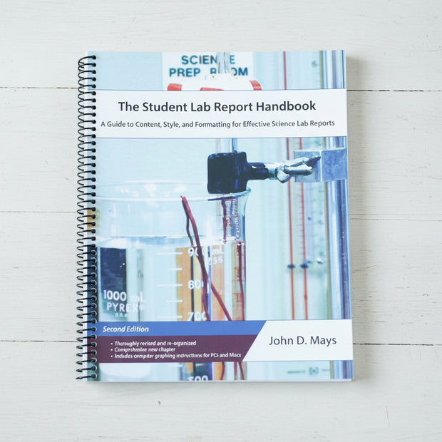 Graduate Lab Book Example The Student Lab Report Handbook, 2nd Edition – Classical Academic Press