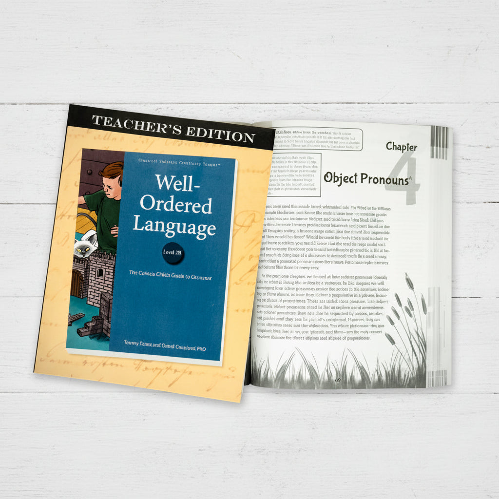 Well-Ordered Language Level 2B Teacher's Edition