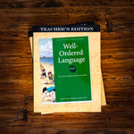 Well-Ordered Language Level 4A Teacher's Edition