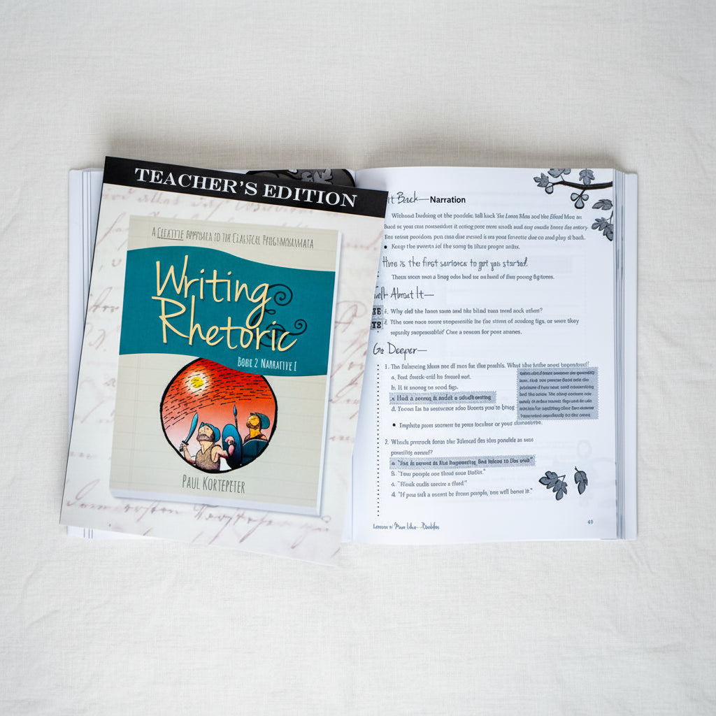 Writing & Rhetoric Book 2: Narrative I Teacher's Edition
