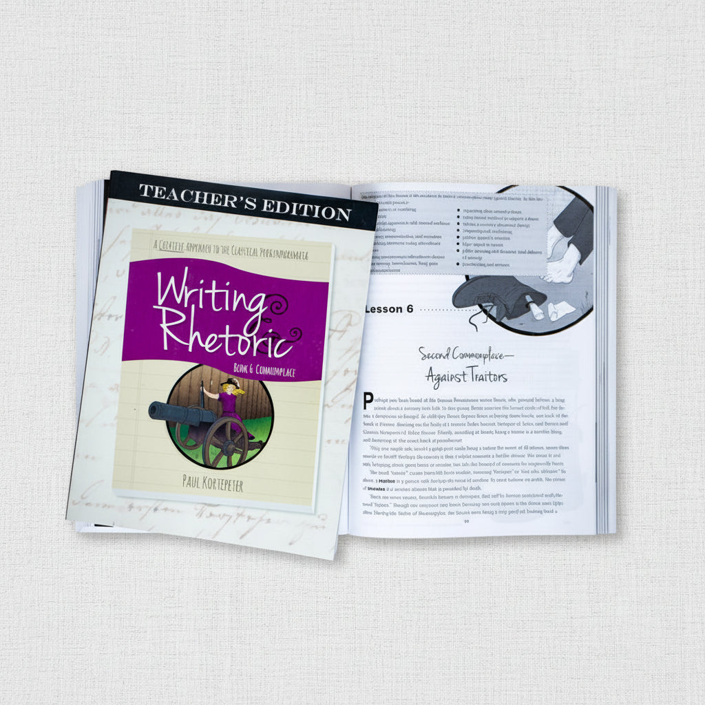 Writing & Rhetoric Book 6: Commonplace Teacher's Edition